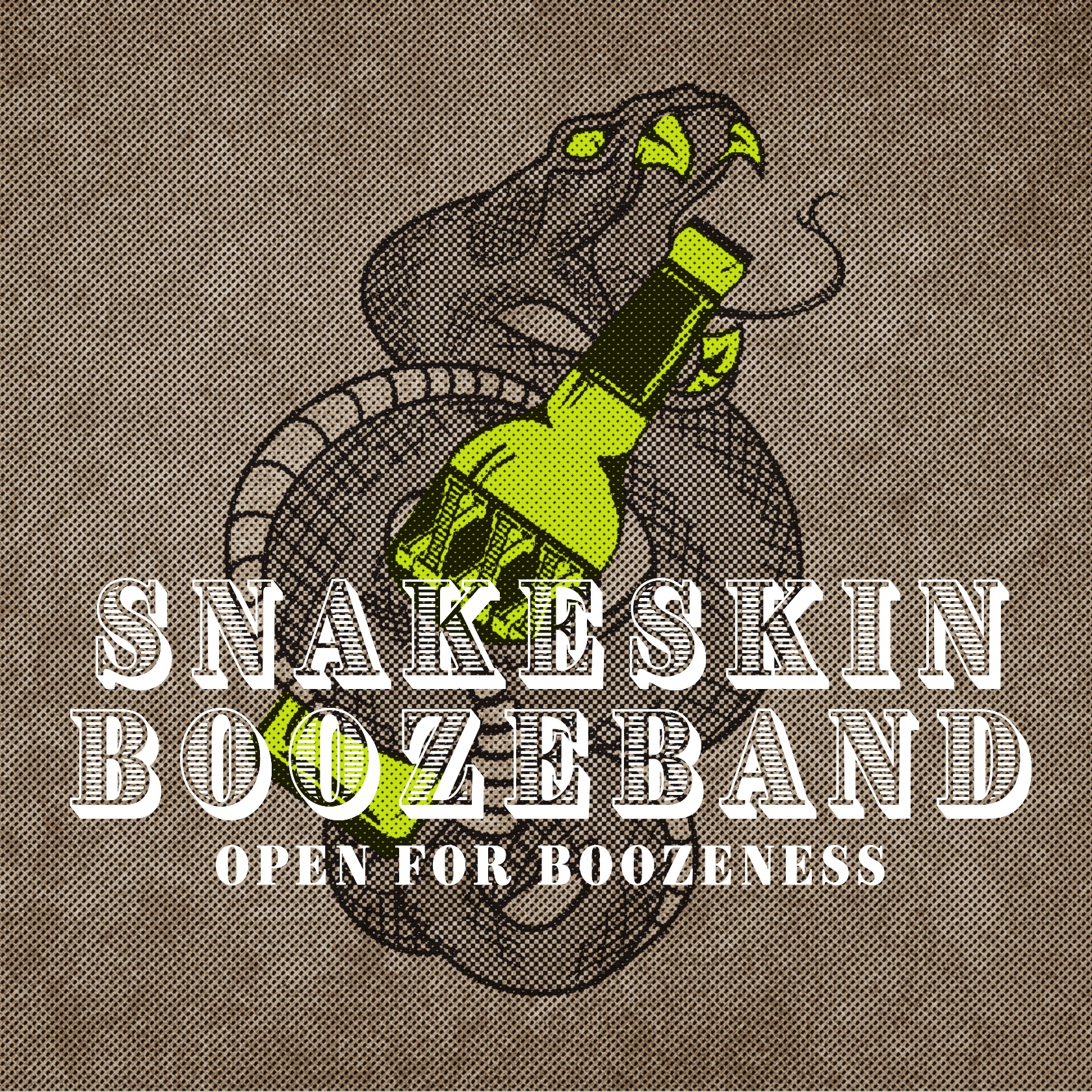 Snakeskin Boozeband © Open for Boozeness Cover 2021